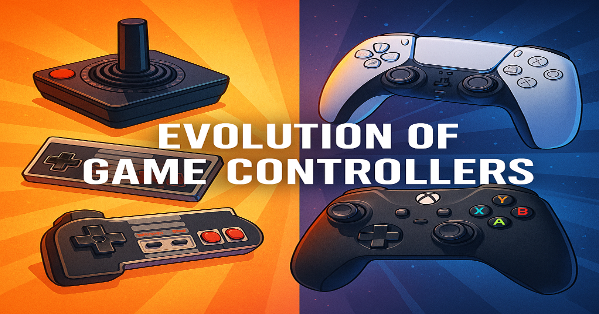 Evolução dos Controles: Qual o Melhor Controle de Todos os Tempos?